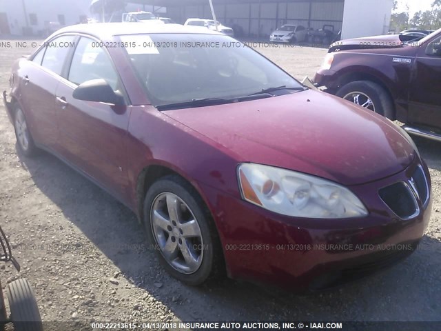 1G2ZH558964163229 - 2006 PONTIAC G6 GT RED photo 1