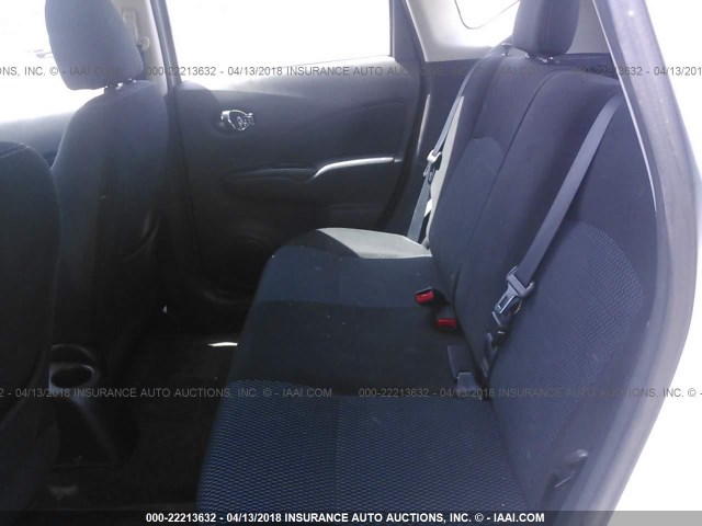 3N1CE2CPXEL433941 - 2014 NISSAN VERSA NOTE S/S PLUS/SV/SL SILVER photo 8