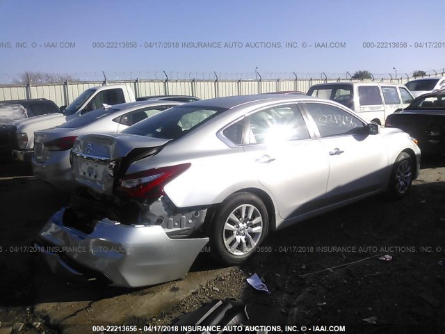 1N4AL3AP4HN330897 - 2017 NISSAN ALTIMA 2.5/S/SV/SL/SR SILVER photo 4