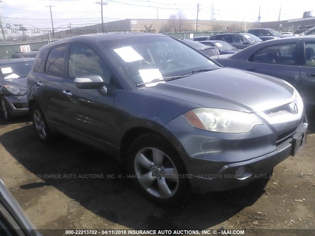 5J8TB18248A000741 - 2008 ACURA RDX GRAY photo 1