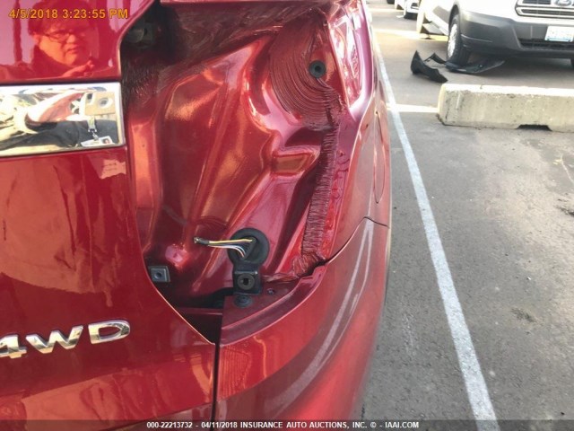 1FM5K8F89HGC35829 - 2017 FORD EXPLORER LIMITED RED photo 14
