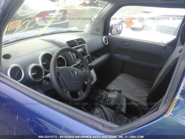 5J6YH18334L006860 - 2004 HONDA ELEMENT LX BLUE photo 5