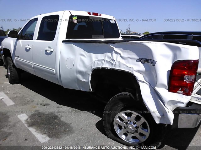 1GC1KYCG3BF232033 - 2011 CHEVROLET SILVERADO K2500 HEAVY DUTY LTZ WHITE photo 6