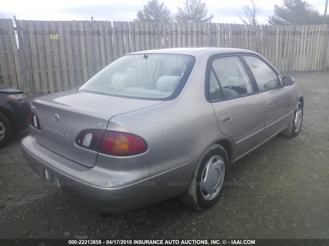 2T1BR18E3WC014770 - 1998 TOYOTA COROLLA VE/CE/LE 米色 照片 4