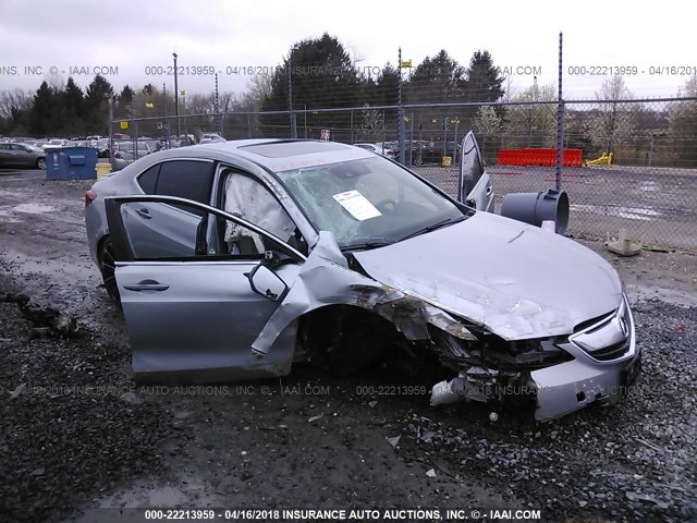19UUB2F52HA000065 - 2017 ACURA TLX TECH SILVER photo 1