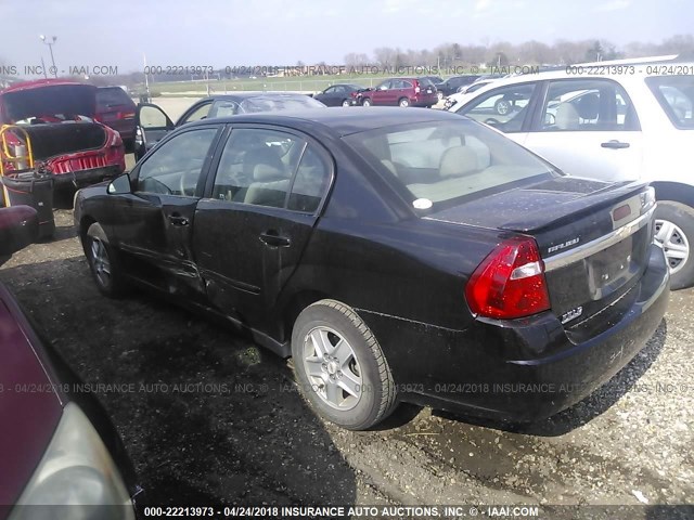 1G1ZT52835F106213 - 2005 CHEVROLET MALIBU LS 黑色 照片 3