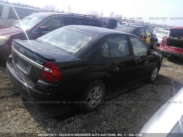 1G1ZT52835F106213 - 2005 CHEVROLET MALIBU LS 黑色 照片 4