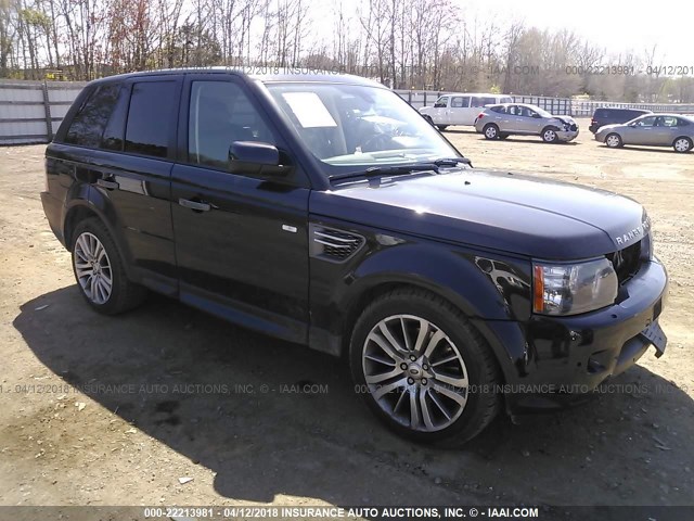 SALSK2D43AA224704 - 2010 LAND ROVER RANGE ROVER SPORT LUX PURPLE photo 1