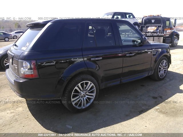 SALSK2D43AA224704 - 2010 LAND ROVER RANGE ROVER SPORT LUX PURPLE photo 4