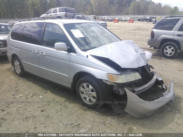 5FNRL18922B053794 - 2002 HONDA ODYSSEY EXL ვერცხლისფერი ფოტო 1