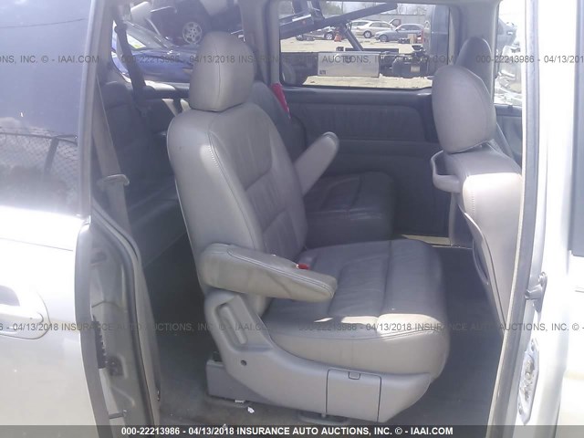 5FNRL18922B053794 - 2002 HONDA ODYSSEY EXL ვერცხლისფერი ფოტო 8