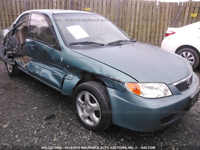 JM1BJ225310473290 - 2001 MAZDA PROTEGE LX/ES 绿色 照片 1