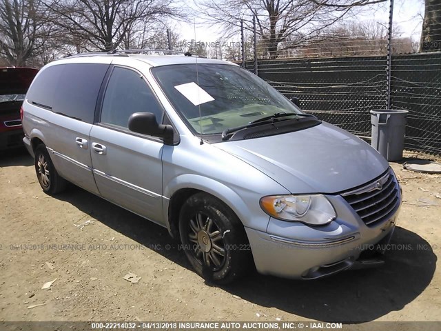 2C8GP64L95R197005 - 2005 CHRYSLER TOWN & COUNTRY LIMITED BLUE photo 1