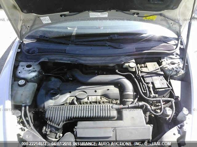 YV1MH682X52089486 - 2005 VOLVO S40 T5 SILVER photo 9