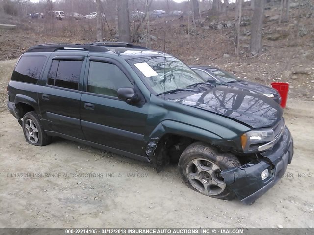 1GNET16S356167315 - 2005 CHEVROLET TRAILBLAZER EXT LS/EXT LT GREEN photo 1