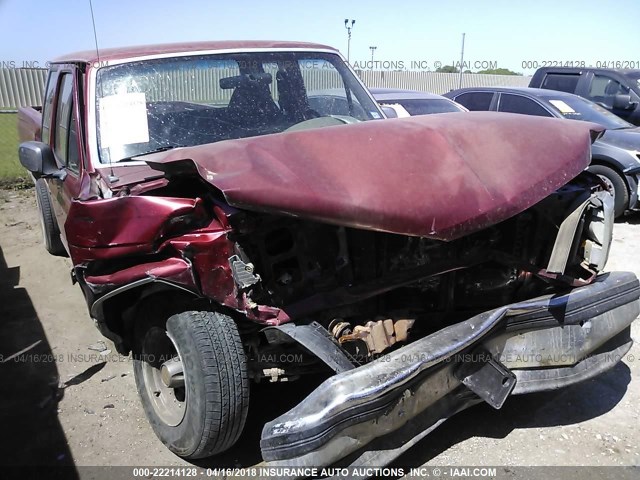 1FTEX15N9PKB34211 - 1993 FORD F150 红色 照片 6