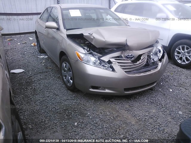 4T1BE46K29U270147 - 2009 TOYOTA CAMRY SE/LE/XLE GOLD photo 1