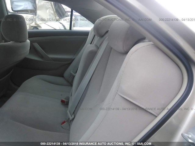 4T1BE46K29U270147 - 2009 TOYOTA CAMRY SE/LE/XLE GOLD photo 8