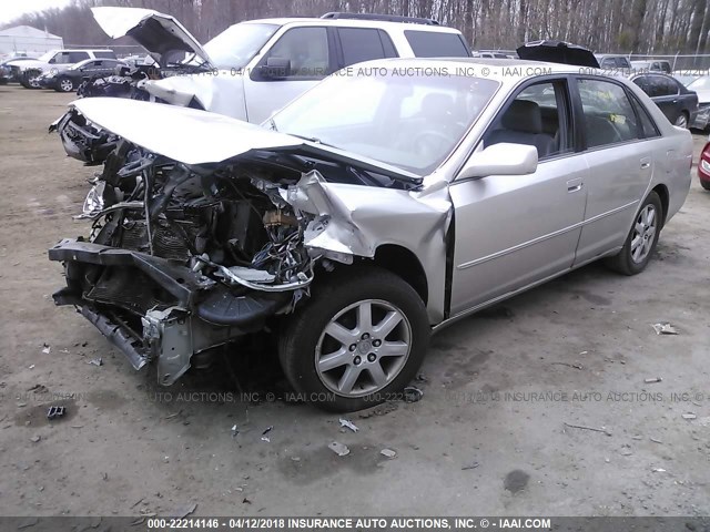 4T1BF28B71U190295 - 2001 TOYOTA AVALON XL/XLS SILVER photo 2