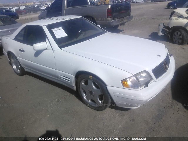 WDBFA67F2WF163192 - 1998 MERCEDES-BENZ SL 500 WHITE photo 1