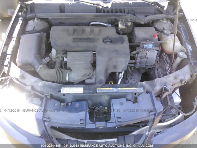 1G8AJ55F87Z116848 - 2007 SATURN ION LEVEL 2 BLUE photo 10