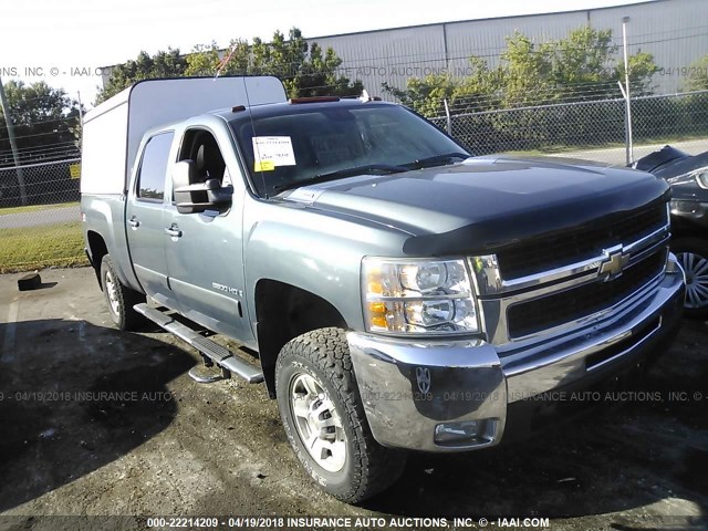 1GCHK23688F199543 - 2008 CHEVROLET SILVERADO K2500 HEAVY DUTY GRAY photo 1