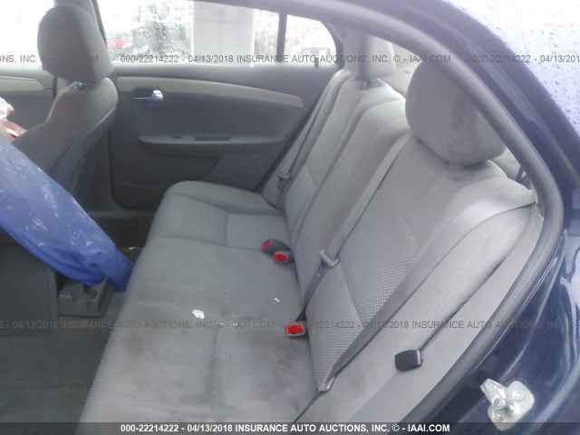 1G1ZB5EB7AF111564 - 2010 CHEVROLET MALIBU LS ლურჯი ფოტო 8