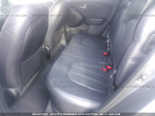 KM8JU3AG0EU819219 - 2014 HYUNDAI Tucson GLS/LIMITED/SE GRAY photo 8