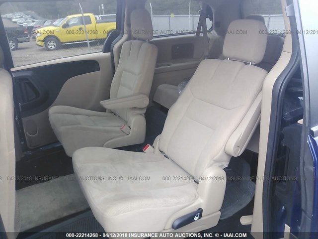 2C4RDGBG6FR612085 - 2015 DODGE GRAND CARAVAN SE 蓝色 照片 8