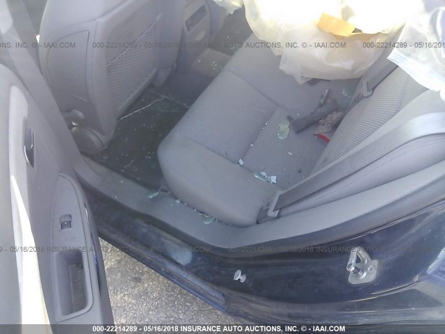 1G1ZG57B79F241208 - 2009 CHEVROLET MALIBU LS BLUE photo 8