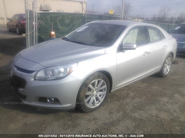 1G11E5SA1GF138087 - 2016 CHEVROLET MALIBU LIMITED LTZ Күміс фото 2