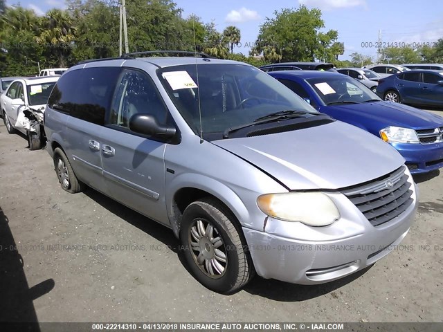 2A4GP54L67R274695 - 2007 CHRYSLER TOWN & COUNTRY TOURING SILVER photo 1
