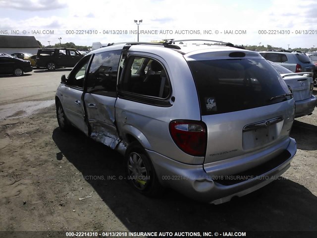 2A4GP54L67R274695 - 2007 CHRYSLER TOWN & COUNTRY TOURING SILVER photo 3
