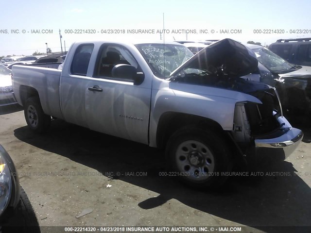 1GCRCPEXXCZ307981 - 2012 CHEVROLET SILVERADO C1500 SILVER photo 1