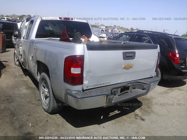 1GCRCPEXXCZ307981 - 2012 CHEVROLET SILVERADO C1500 SILVER photo 3