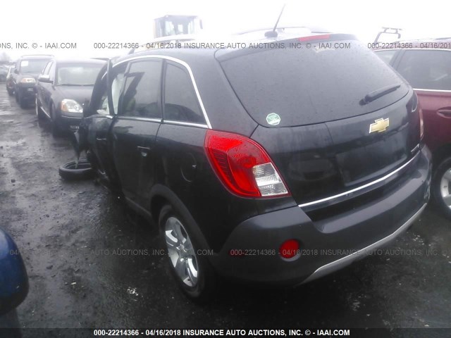 3GNAL2EK4DS553192 - 2013 CHEVROLET CAPTIVA LS 黑色 照片 3