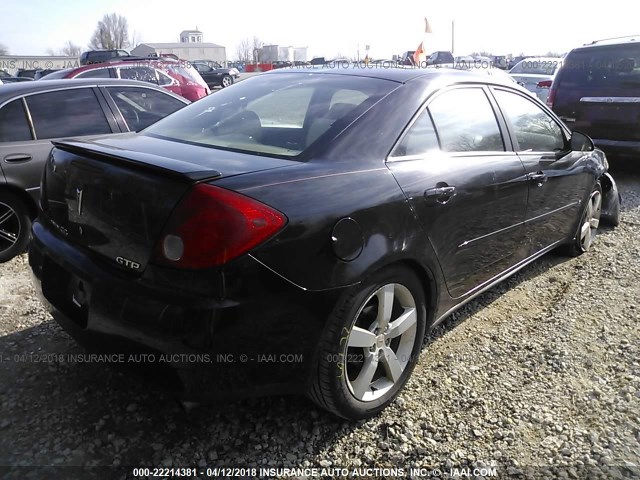 1G2ZM551X64159172 - 2006 PONTIAC G6 GTP BLACK photo 4