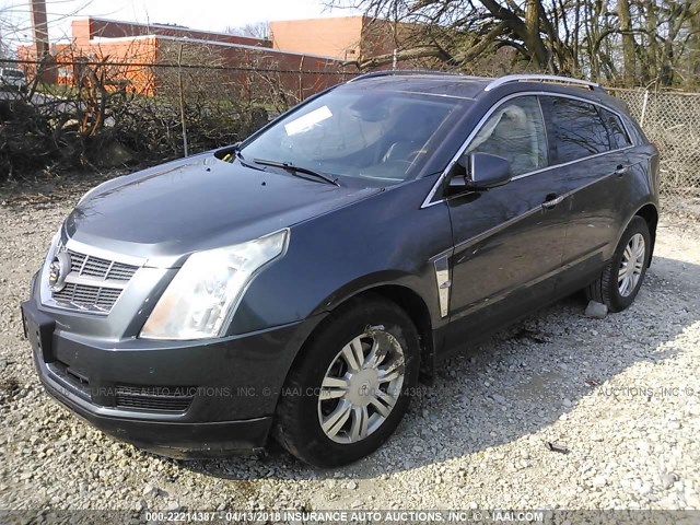 3GYFNAEY4AS643522 - 2010 CADILLAC SRX LUXURY COLLECTION GRAY photo 2