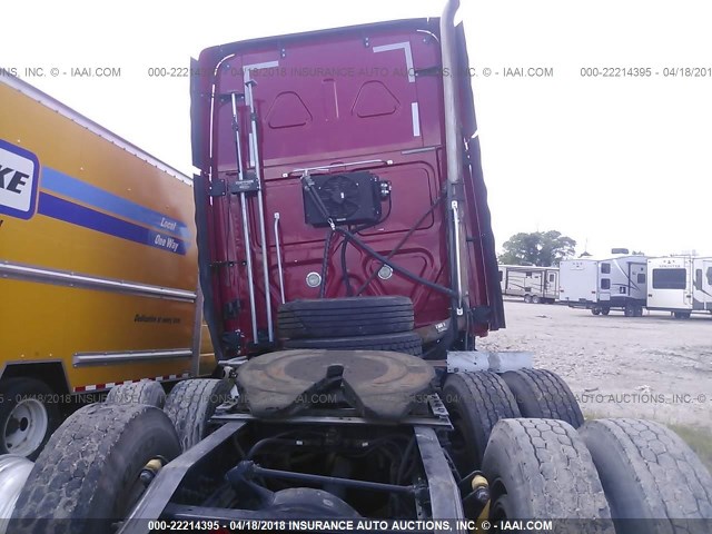 1FUJGLDR7BSAZ5105 - 2011 FREIGHTLINER CASCADIA 125  RED photo 8