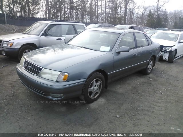 4T1BF18BXWU239667 - 1998 TOYOTA AVALON XL/XLS GRAY photo 2