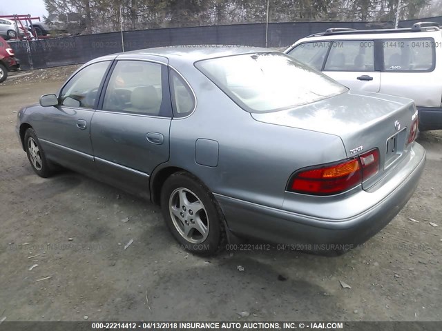 4T1BF18BXWU239667 - 1998 TOYOTA AVALON XL/XLS GRAY photo 3