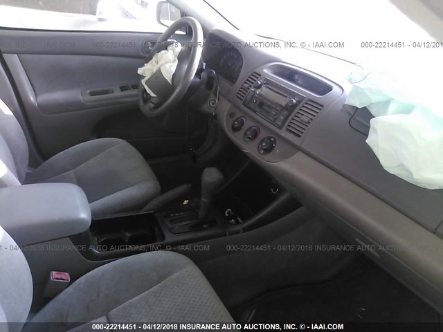 4T1BE32K93U186513 - 2003 TOYOTA CAMRY LE/XLE/SE 蓝色 照片 5