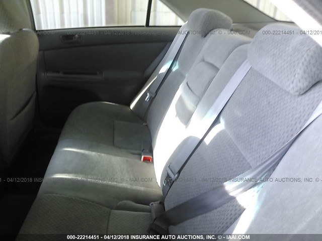 4T1BE32K93U186513 - 2003 TOYOTA CAMRY LE/XLE/SE 蓝色 照片 8