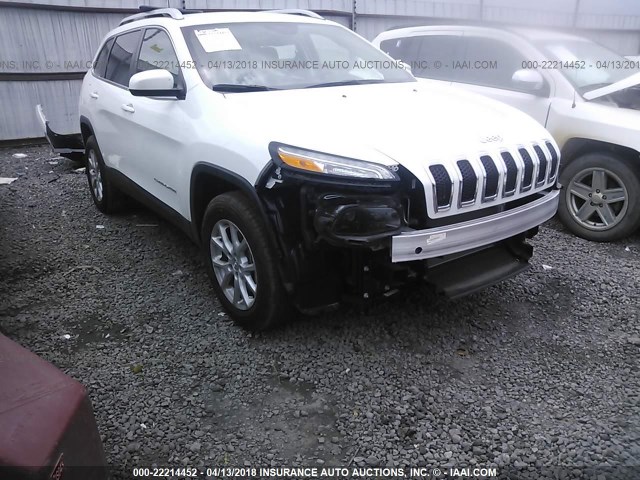 1C4PJMCB0JD547540 - 2018 JEEP CHEROKEE LATITUDE Ақ фото 1