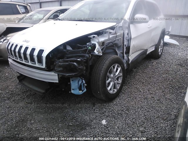 1C4PJMCB0JD547540 - 2018 JEEP CHEROKEE LATITUDE Ақ фото 2