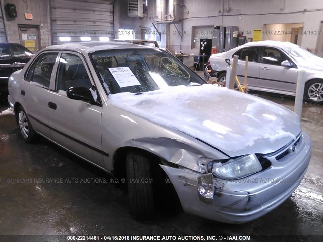 1NXBR12E0YZ321744 - 2000 TOYOTA COROLLA VE/CE/LE 银色 照片 1