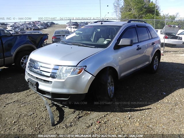 2FMDK36C99BA45332 - 2009 FORD EDGE SE SILVER photo 2