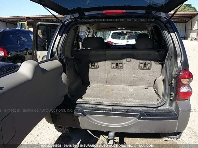 1J4GK48K96W228438 - 2006 JEEP LIBERTY SPORT 灰色 照片 8