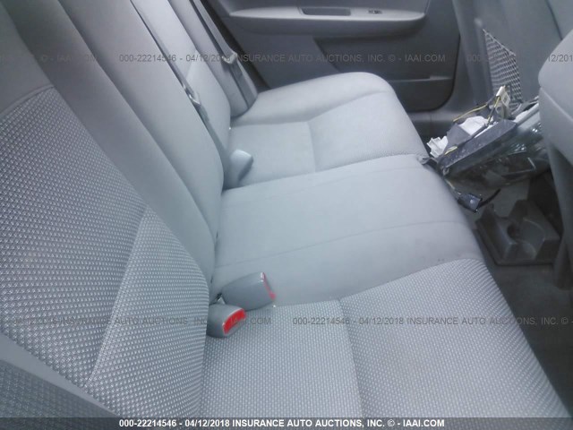 1G1ZA5E11BF125827 - 2011 CHEVROLET MALIBU LS 银色 照片 8