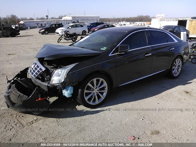 2G61P5S3XD9215842 - 2013 CADILLAC XTS LUXURY COLLECTION SILVER photo 2